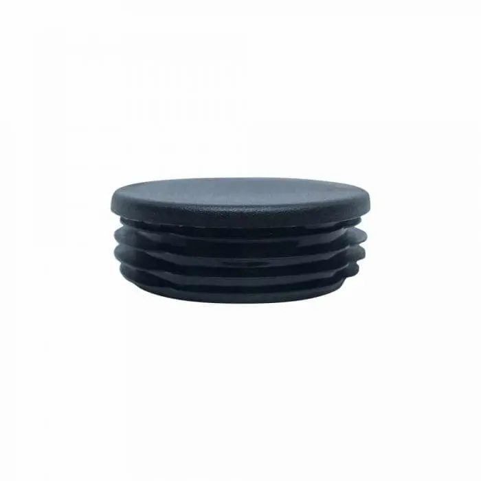 76mm_round_black_plastic_sign_post_cap_insert_1 - Archer Signs