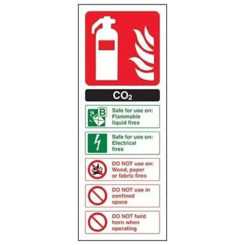 co2 extinguisher - Archer Signs