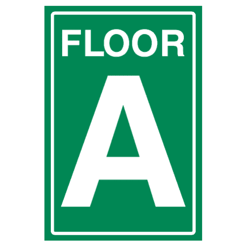 Safe Condition Stairway Signs