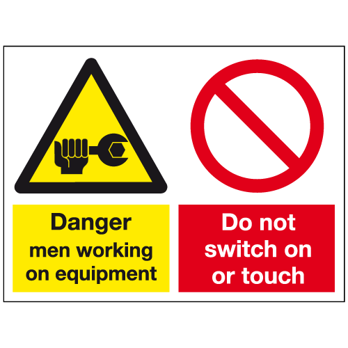 Machinery Action Signs