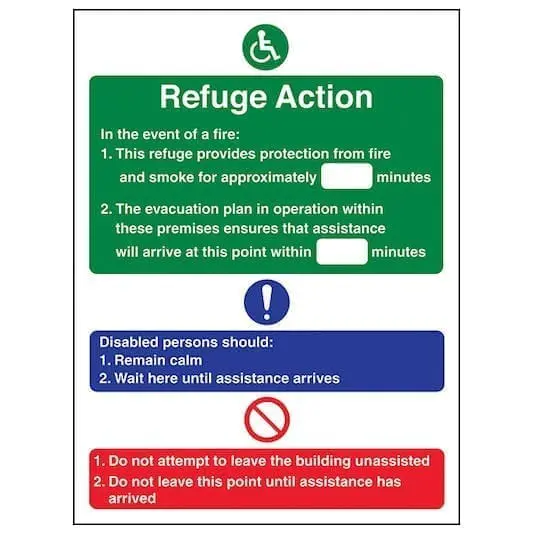 refuge action - Archer Signs