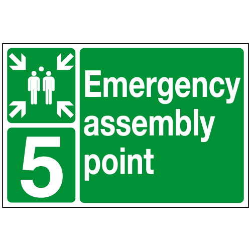 Emergency assembly landscape - ident 5