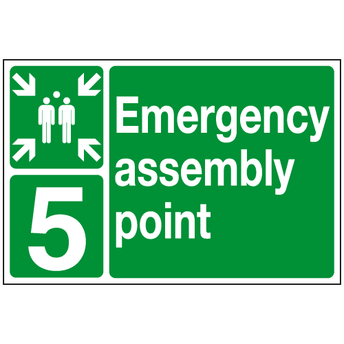 Emergency assembly landscape - ident 5