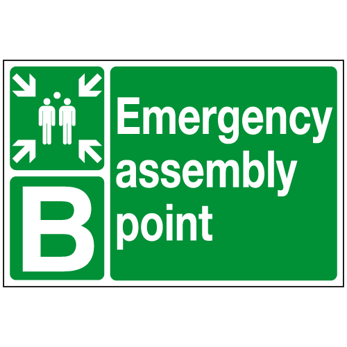 Emergency assembly landscape - ident B