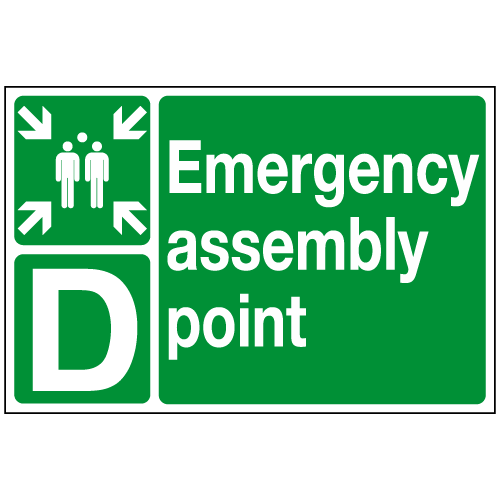 Emergency assembly landscape - ident D
