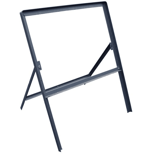 Rectangular Road Sign Stanchion Frame