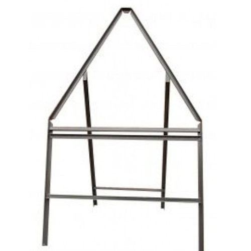 Triangle Road Sign Frame Stanchion with Supplementary Plate Holder - STTRISUP