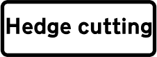 Hedge cutting +&pound;9.22