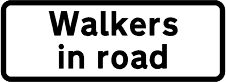 Walkers in road +&pound;9.22