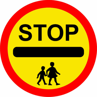School Crossing Lollipop Sign